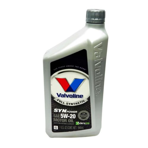 Aceite 5w20 Sintetico 0.946 Litros Valvoline USA