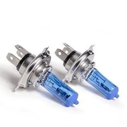 Kit De Lampara Halógena Blue Visión H4 12V 55W Blanco Frio