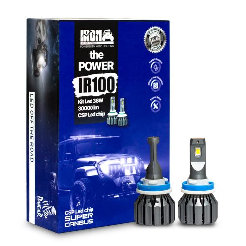 Kit Lamparas Creed Led H3 IR100 Canbus Producto Dakar